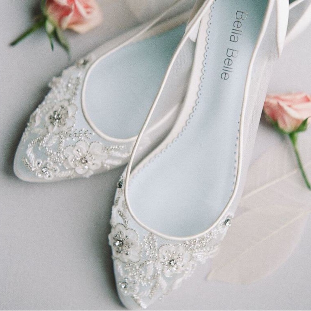 Bella Belle “Adora” Wedding Ballet Flats